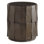 Cypress Point Everett Round Travertine End Table