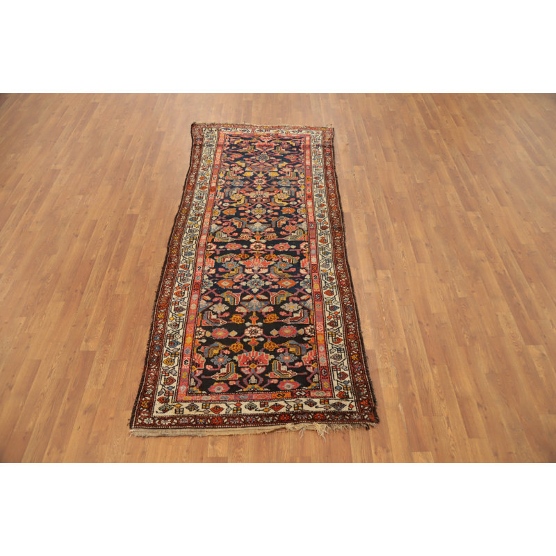 Tapis traditionnel en laine à teinture végétale 4 x 8