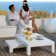 Jut Plastic/Resin Coffee Table