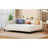 Full Size L-Shaped Linen Daybed, With Solid Wood Legs-786877984-786878013