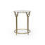 Table d'appoint en marbre Aurora