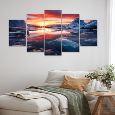 Caudell - Beach & Ocean Wall Art Set 5 Piece