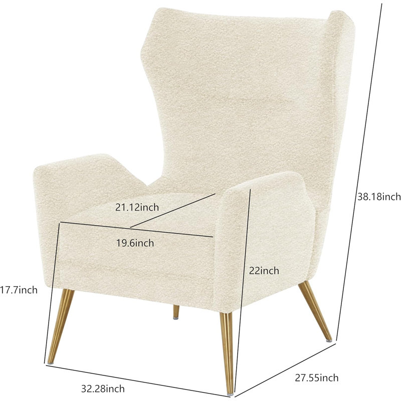 Fauteuil à oreilles Sebastian Morden