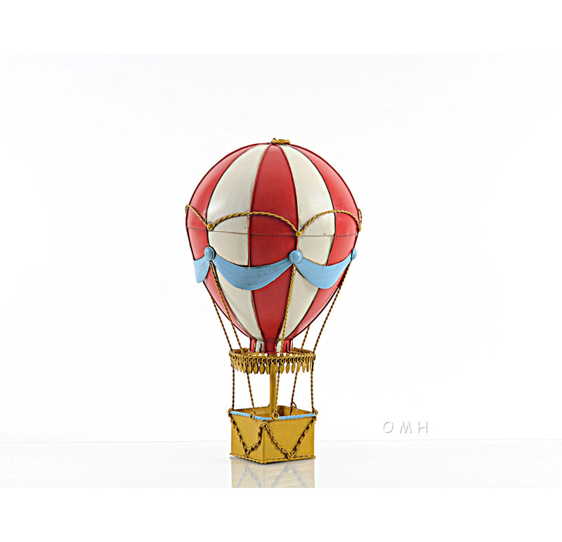 Modèle de ballonnet à air chaud rétro