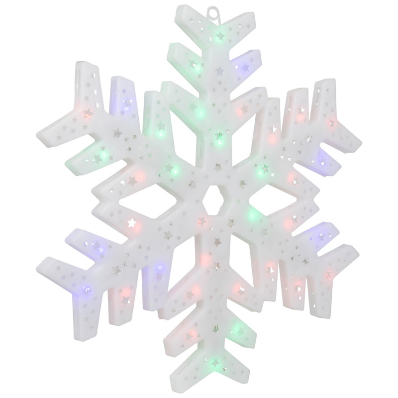 Silhouette de fenêtre de Noël 15 po