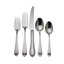 Hammered Antique 5 Piece Flatware Set, Service for 1