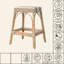 Tabouret de comptoir / de bar Lennart-185137664-185137916