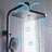 47.33" Solid Brass Complete Shower System with Rough-In Valve-86833035
