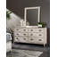 Coalesce Rectangle Solid Wood Beveled Mirror