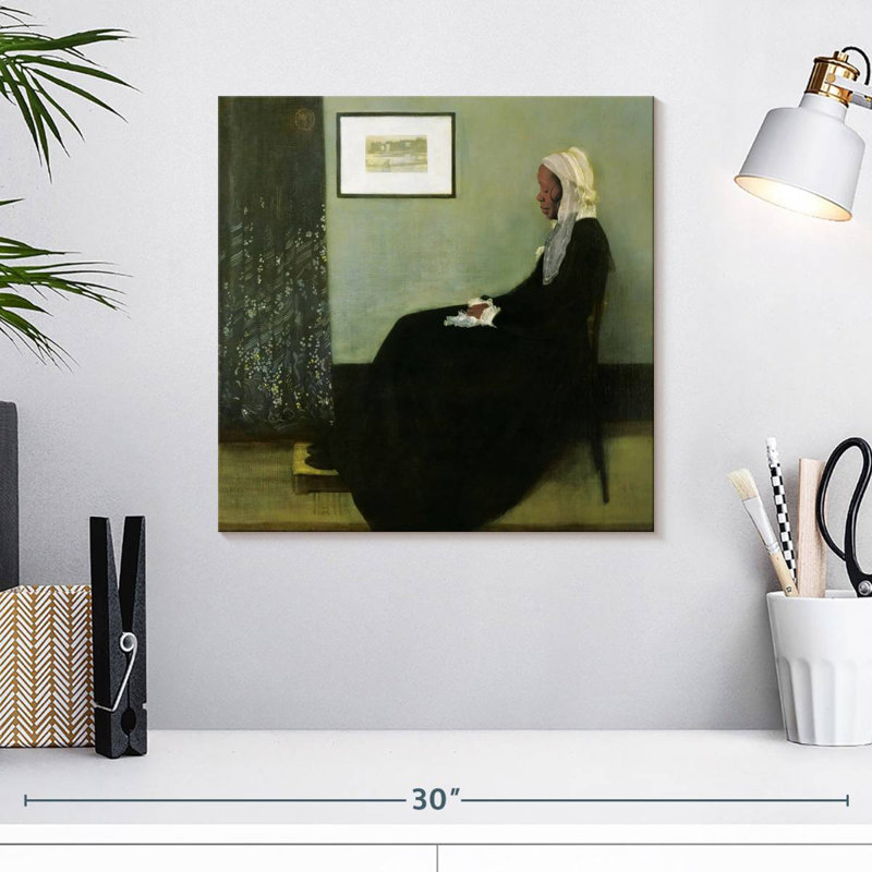 «Leisha Whistler's Mother Inspired», H 16 po x l 16 po