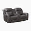 Ensemble de salon inclinable manuel double en microfibre 3 pièces Roybal-1859749076