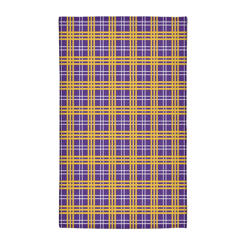 Plaid Indoor Rug, Round 5'