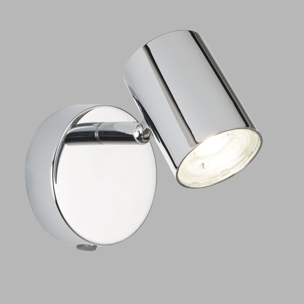 Metro Lane Vangorder Chrome LED Wall Spotlight & Reviews | Wayfair.co.uk