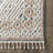 Acacia Raised Diamond Tasseled Area Rug-1966084206