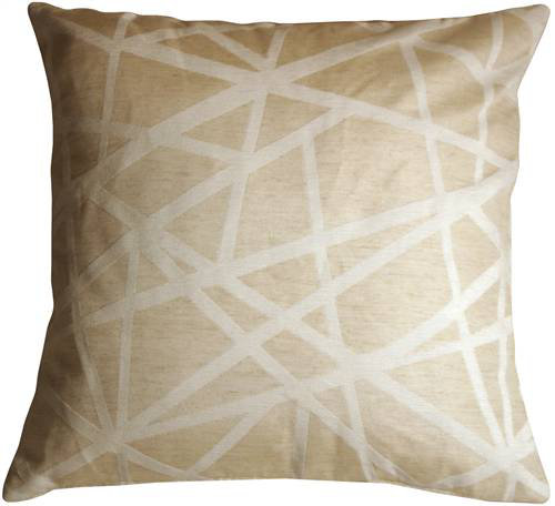 Criss Cross Stripes Striped Throw Pillow