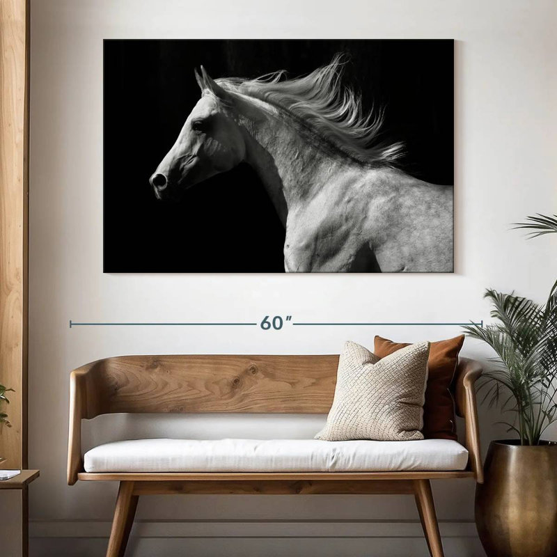 Brampt Arabian Horse, 34" H x 51" W
