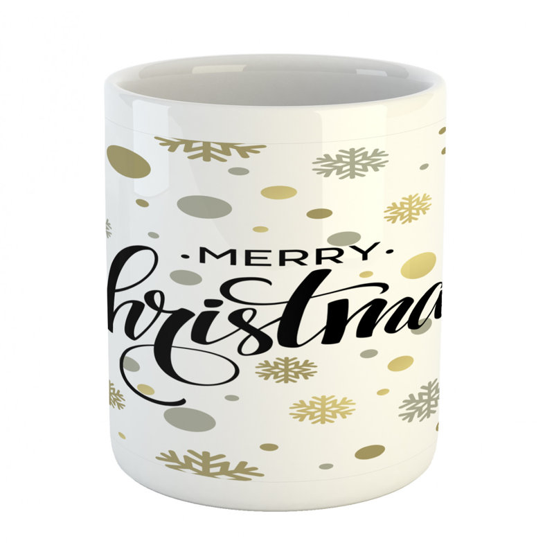Grande tasse à café lettering