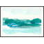 «Teal Coast I» par June Erica Vess - peinture encadrée-1149753235-1110366977