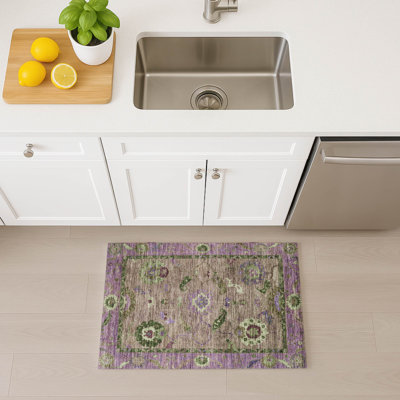 Machine Washable Indoor/Outdoor Chantille ACN2230 Global Rug