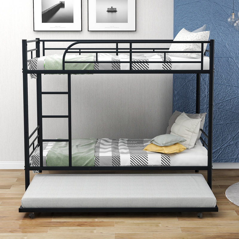 Lit pour enfant Hansa, Noir