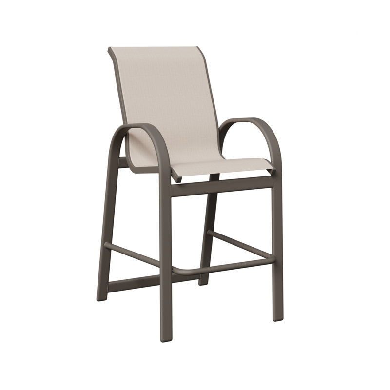 Fauteuil de bar berlinois Berlin Gardens, Albâtre, Graphite