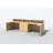 2 Person Rectangle Synthetic Laminate Reception Desk-50020155