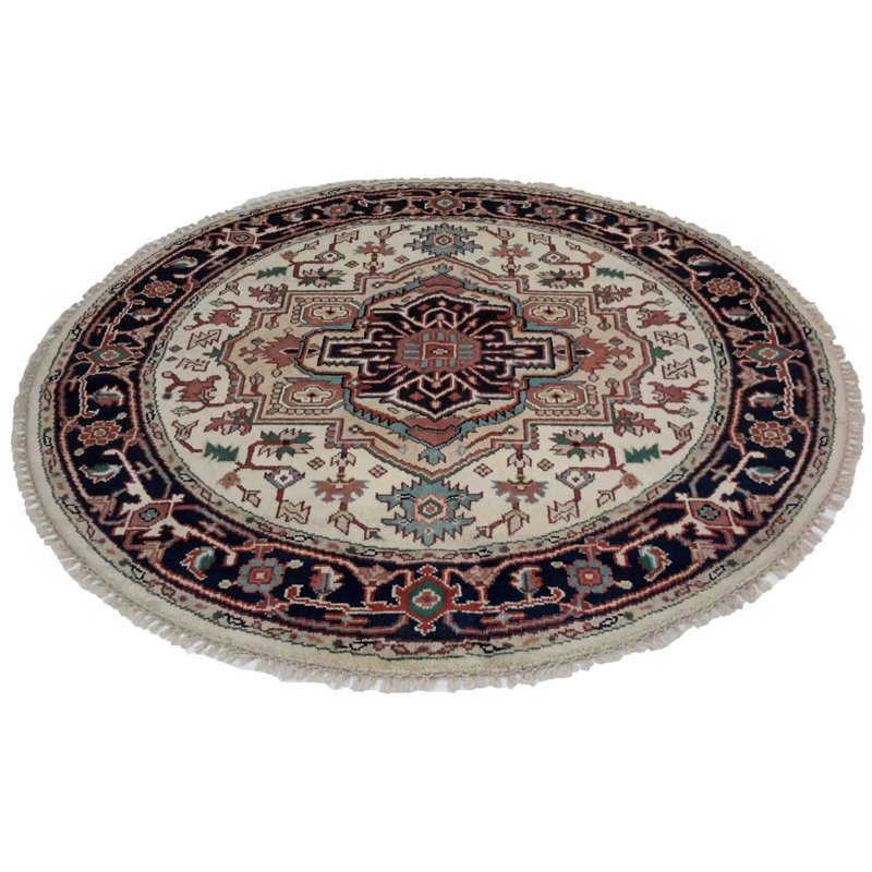 Kellsey Oriental Area Rug in Ivory