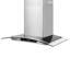 Hotte murale convertible 30 pouces 400 CFM en argent