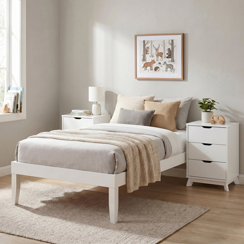 Marialana 3-Piece Bedroom Set, Twin, White