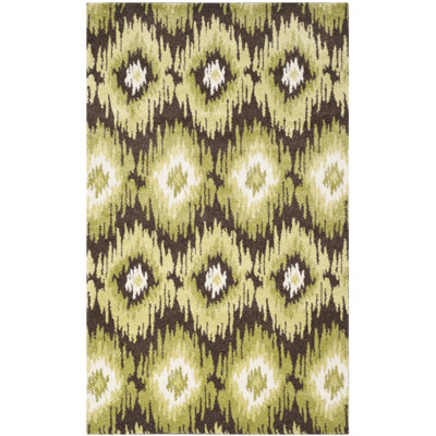 Bridgham Ikat Hand Woven Area Rug