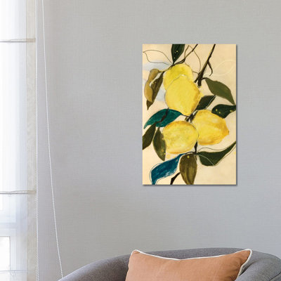 Lemon Study I by Leigh Viner - Gallery-Wrapped Canvas Giclée on Canvas