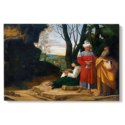 The Three Philosophers-Giorgione-Gallery Wrapped Canvas-c. 1508–1509