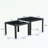 Glass Top Living Room Table Set