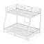 Metal Bunk Bed with Guardrails and Slats-1626193244-1626193245