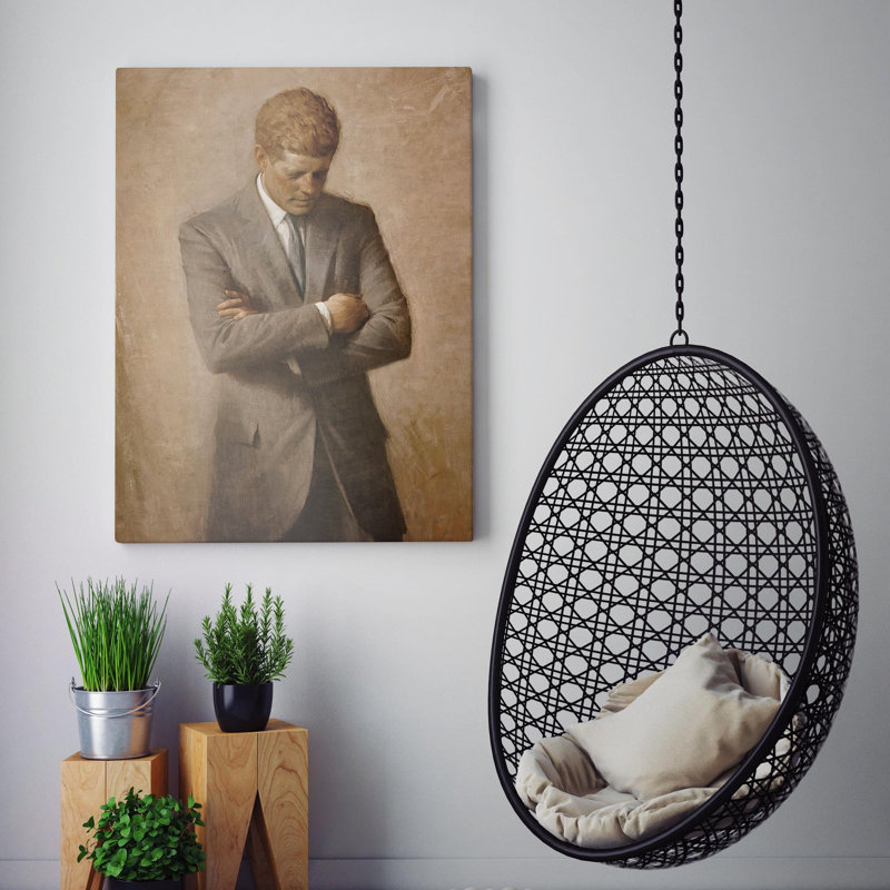John F Kennedy (JFK), peinture présidentielle