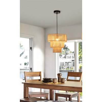 Amelya 1 - Light Matte Black Pendant
