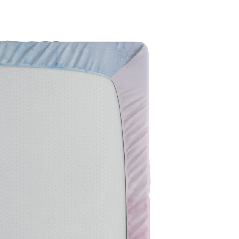 Microfiber Abstract Fitted Sheet, Queen Fitted Sheet