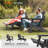 Patio HDPE Folding Adirondack Chair With Hidden Footrests-912763481