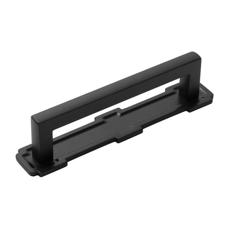 Coventry Collection Pull Backplate, Matte Black