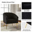 Fauteuil demi-tonneau en polyester 27,5 po Audwin-1697407187