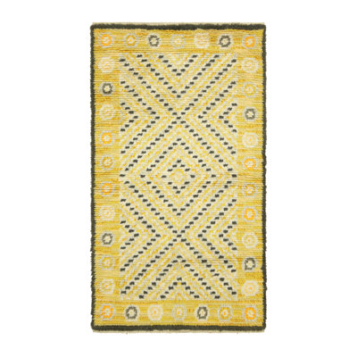 One-of-a-Kind 3’10x6’11 Hand Knotted Area Rug