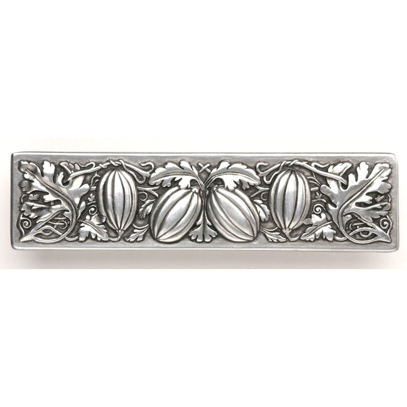 Kitchen Garden Bar / Handle Pull, Brilliant Pewter