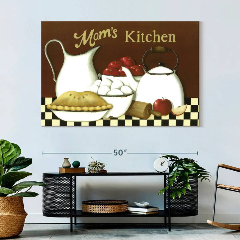 Kema Mom's Kitchen Wall Sign, 34" H x 51" W