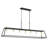 7 - Light Steel Dimmable Kitchen Island Rectangle Chandelier UL Certified-395114715