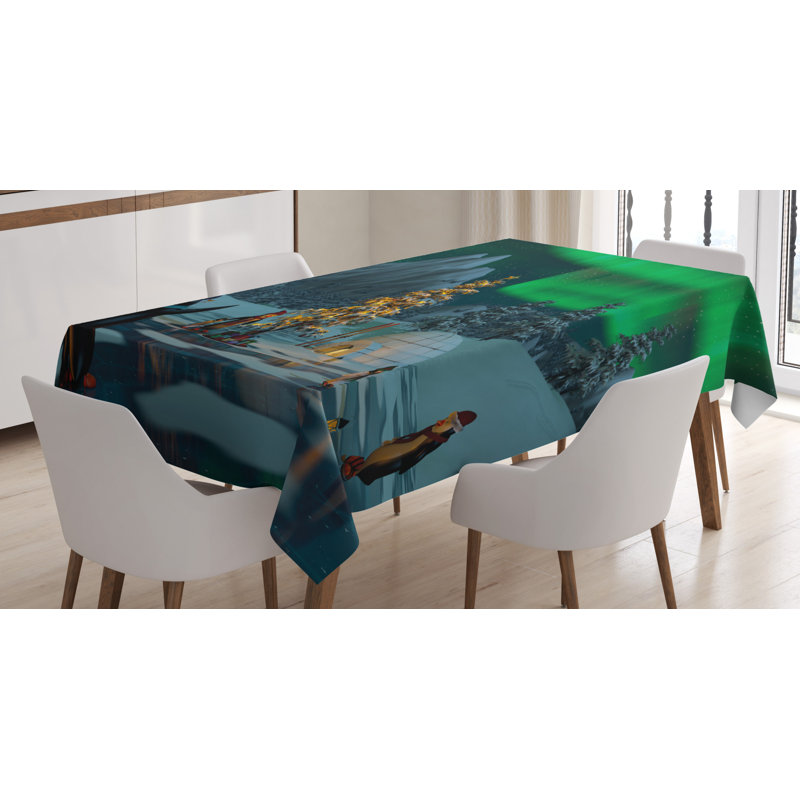 Aurora Borealis Tablecloth, 90" x 60"