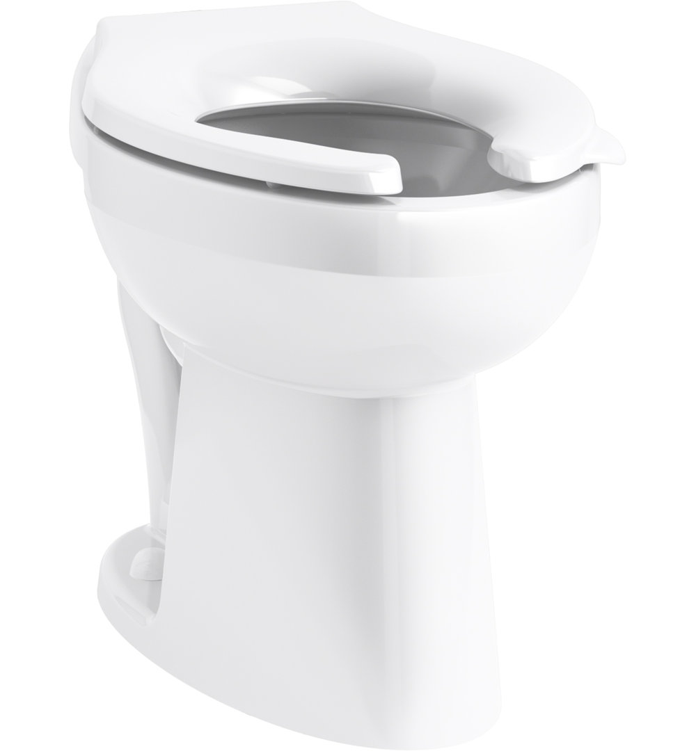Kohler Highcliff Ultra Ada-Height Flushometer Bowl with Rear Spud Kohler