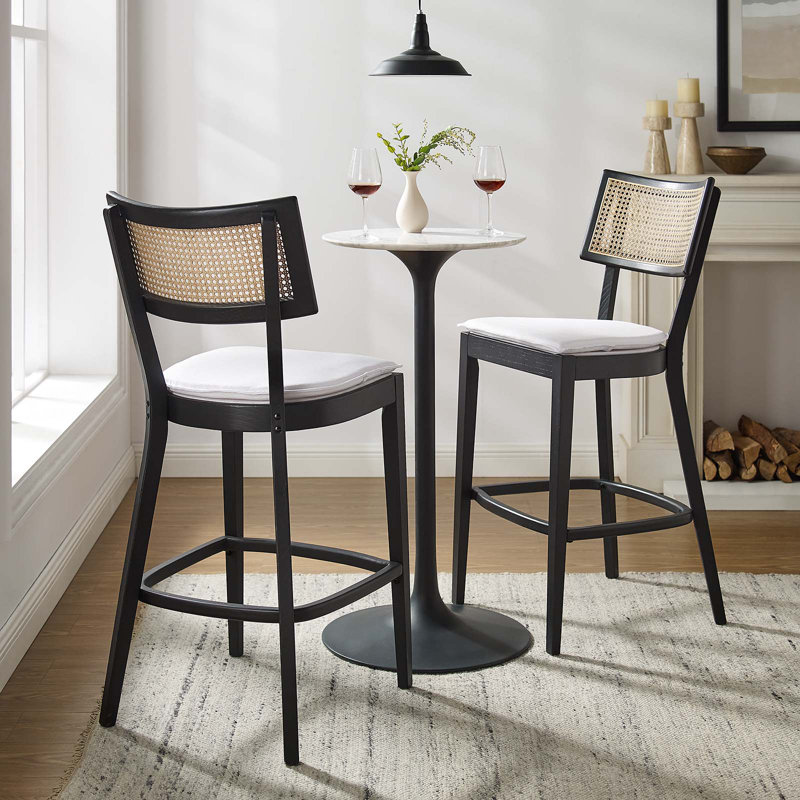 Modway Caledonia 30.7" Bar Stool, White