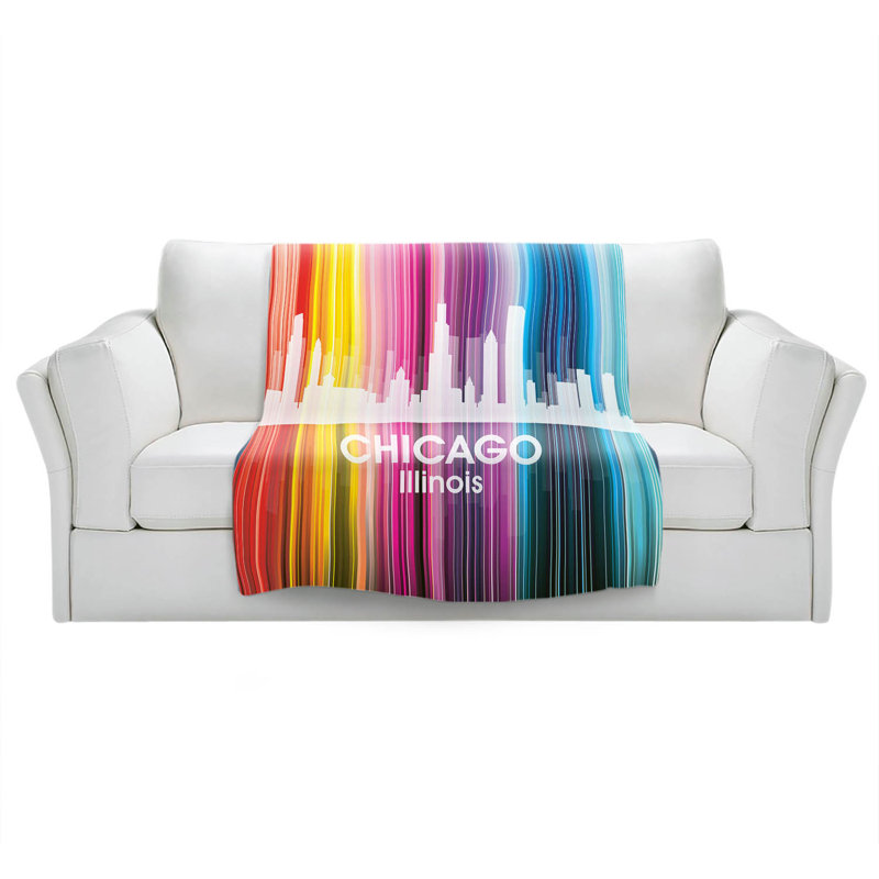 Hand Woven Throw Blanket, 68" x 80"