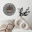 Noël - Foyer-Scène-dans-l'horloge-visage