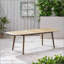 Table de salle à manger d'extérieur en bois d'acacia avec design à lattes traditionnelles, parfaite pour les réceptions extérieures polyvalentes et durables-1108253672